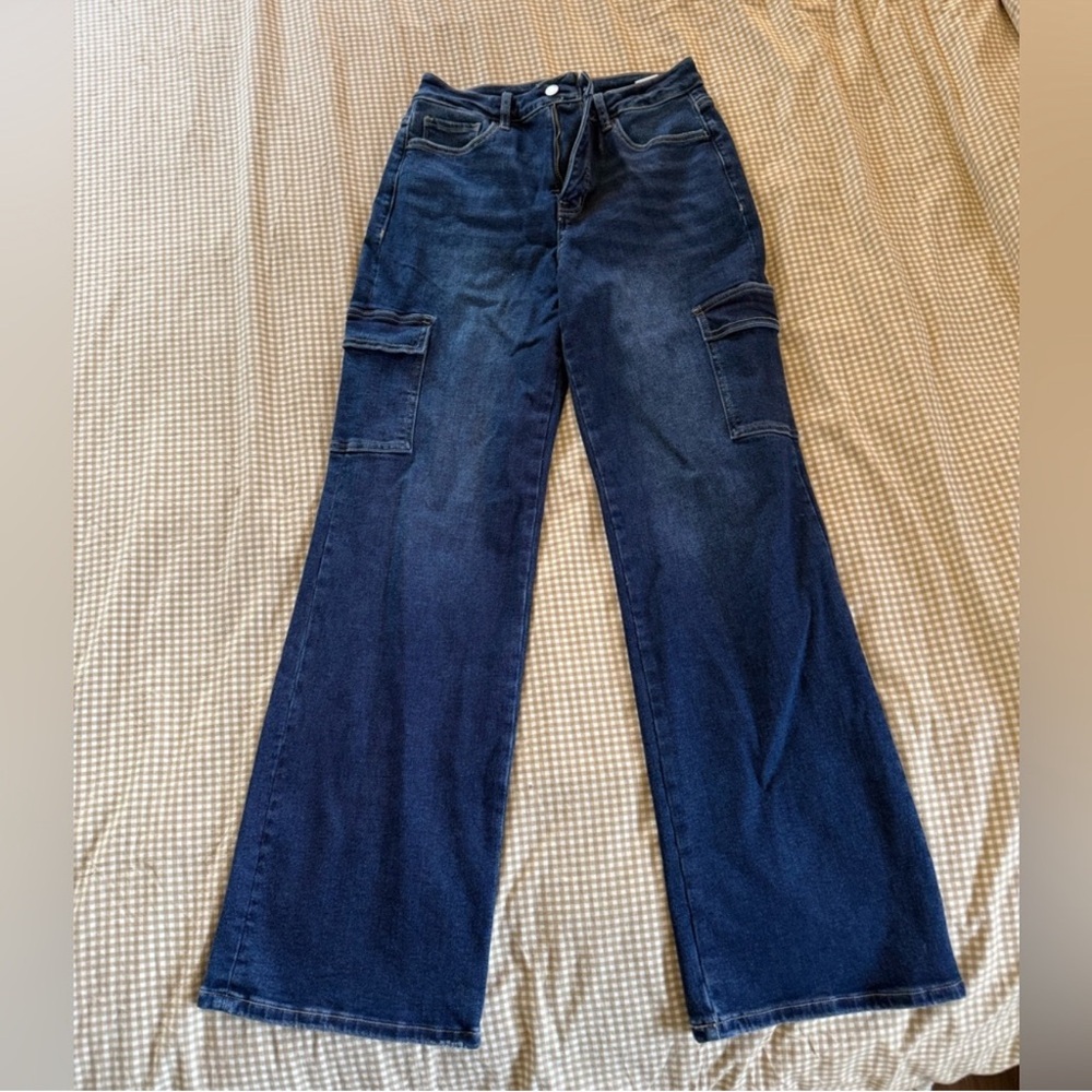 Size 7 NWOT Women's Blue Denim MOCO Boutique Jeans